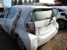 2012 Toyota Prius C White 1.5L AT #Z24593
